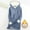 #6 Blue, variant on Byworldtasic Womens Hoodies Fashion Women's Digital Thickened Fashionable Casual Long Sleeved Hooded Sweatshirt
