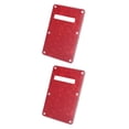 thumbnail image 4 of Advancent 2 piezas estilo moderno guitarra profesional placa trasera trémolo cubierta trasera cavidad cubierta conveniente rascador perla roja perla roja 2Conjunto, 4 of 6