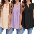 thumbnail image 1 of LYMAYTER Women Tees Summer Fallow All Match Tees Tops for Female Fashion Pullover Soft Loose Tees Tops S-2XL, 1 of 8