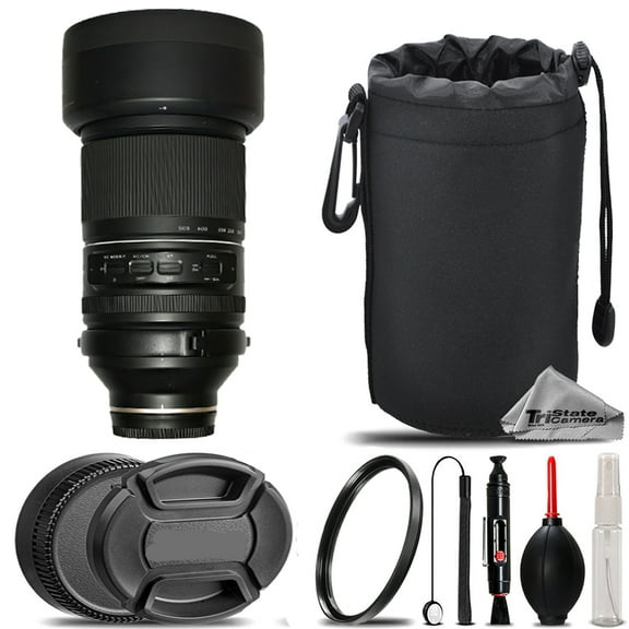 Tamron 150-500mm f/5-6.7 Di III VXD Lens for Sony E   UV Filter    Hood   Lens Pouch- Basic Kit