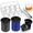 Star Camo & Star Blue-2 PACK, variant on Stainless Steel Clear Ice Ball Maker 1 PACK Black