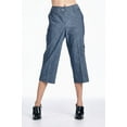 thumbnail image 1 of Larry Levine Capris - Dark Navy - 6, 1 of 3