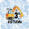 thumbnail image 4 of Inktastic Construction Truck It's My 3rd Birthday Boys or Girls Toddler T-Shirt, 4 of 5