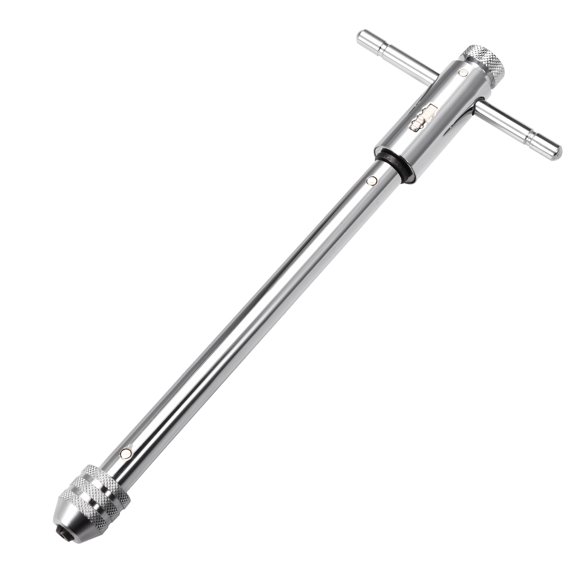 Unique Bargains T-handle Tap Wrench Handle M3-M8 250mm Handle Adjustable Ratcheting Tap Wrench