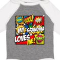 thumbnail image 4 of Inktastic My Grandma Loves Me Boys or Girls Long Sleeve Baby Bodysuit, 4 of 5