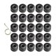 thumbnail image 4 of 20x Universal 17mm Rueda Covers Caps Repuestos Reemplaza Fácil de instalar Tuerca de rueda Pernos Automotriz Auto, 4 of 7