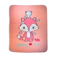 thumbnail image 1 of Edredón para cuna Baby Mink Cobertor Cunero Rosa, 1 of 4