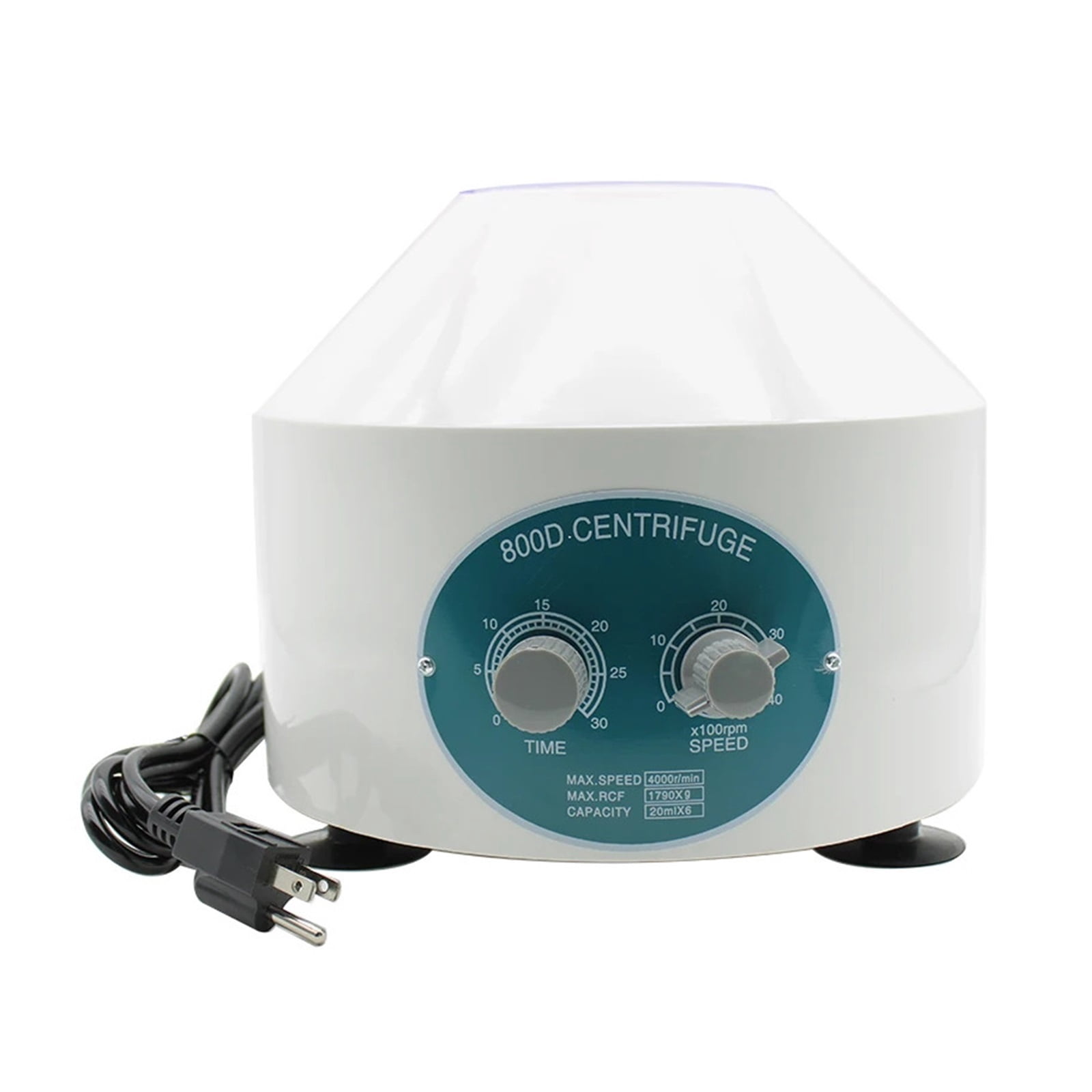 800D Desktop Centrifuge with 6x20mL Rotor 4000RPM