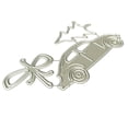 thumbnail image 1 of Naiovety Troquel de corte de coche y árbol, molde de corte DIY de acero al carbono, molde de plantilla preciso para hacer tarjetas de coche y árbol para Artesanía Naiovety HA018549-00, 1 of 1