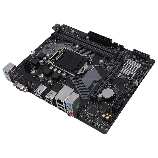Placa Base De La Computadora De Escritorio, M ATX DVI VGA Salidas De La Placa Base 8 Pin Y 24 Pin 6 Puertos ATA III 1xm.2 Para CPU De 14 Nm