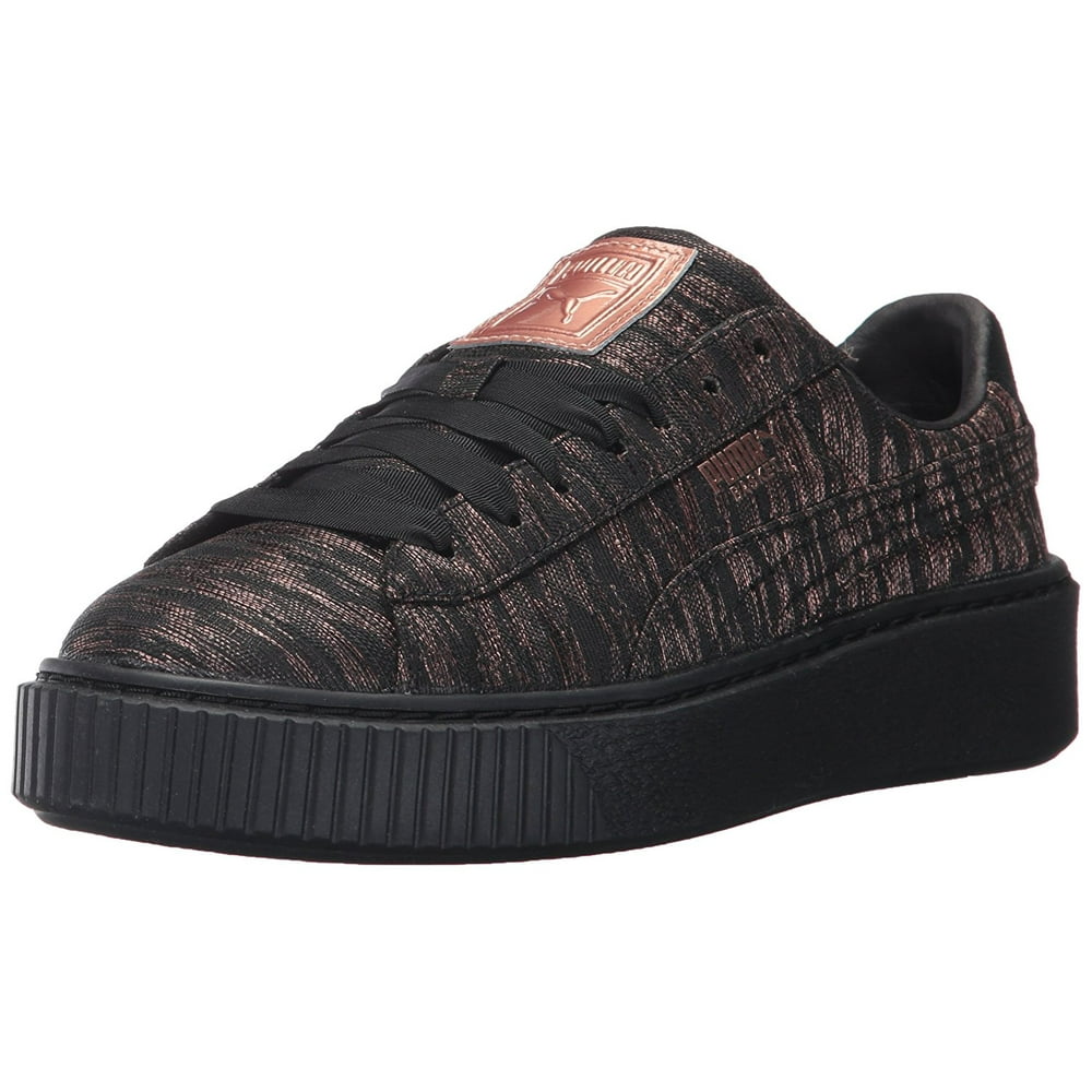 puma womens basket platform