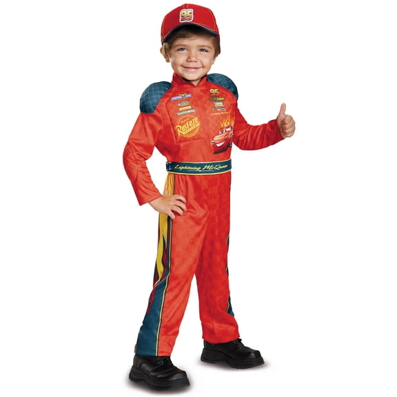Cars 3 - Lightning Mcqueen Classic Toddler Costume