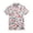 Red, variant on Men's USA 250th Anniversary Patriotic Stars Polo Shirt American Flag Style Casual Short Sleeve America 250 Merchandise