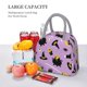 thumbnail image 5 of Balery Cute Halloween Bolsa de Almuerzo para Mujeres, Caja de Almuerzo, Bolsa de Almuerzo Pequeña Impermeable, Tote de Almuerzo Reutilizable con Gran Capacidad, 5 of 6