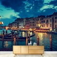 thumbnail image 3 of wall26 - Grand Canal in Sunset Time, Venice, Italy - Removable Wall Mural | Self-Adhesive Large Wallpaper - 100x144 inches, 3 of 6