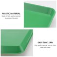 thumbnail image 3 of 1Pc Pet Bedpan Pet Tray Urinary Tray Household Pet Bedpan Cage Accessory Green, 3 of 8