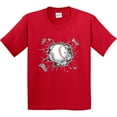 thumbnail image 3 of Inktastic Baseball Breakthrough Youth T-Shirt, 3 of 5