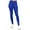 Royal Blue, variant on Women's Casual Stretch Workout Elastic Waist Band Solid Leggings Pants