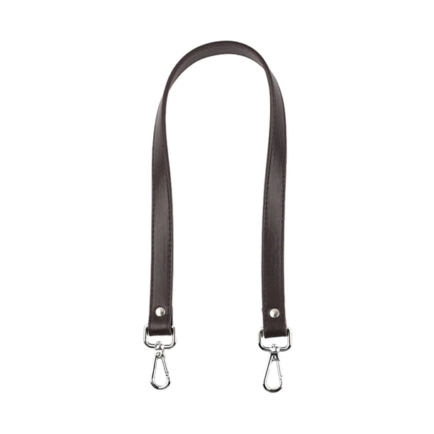 Billuyoard Correa de cuero para bolso de hombro de PU, artesanía y accesorios suaves y cómodos para bolso, correa para el hombro Artesanía café