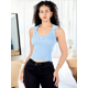 thumbnail image 4 of Blusa Casual Mujer Moderna Tejido Acanalado Stretch, 4 of 5