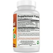 2 Pack Best Naturals Resveratrol 500 mg 60 Vegetarian Capsules