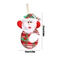 thumbnail image 3 of Twfbrm Christmas Wooden Door Signs Xmas Tree Hanging Decorations Snowman Santa Door Signs Christmas Hanging Signs for Home Indoor Outdoor Decoration, 3 of 4
