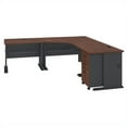 thumbnail image 3 of Kingfisher Lane 84" Corner L-Shaped Desk in Hansen Cherry, 3 of 3
