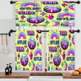thumbnail image 3 of LALILO Kitchen Curtains and Valances Set of 3 36" With Window Treatment Tiers for Window Decor, 3 of 5