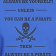 thumbnail image 3 of CafePress - Dark Always Be Yourself Pirate Dark T Shirt - Men's Classic Graphic Cotton T-Shirt, 3 of 4