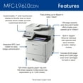 thumbnail image 5 of Brother MFC‐L9610CDN Enterprise Color Laser All‐in‐One Printer with Fast Printing, Large Paper Capacity, and Advanced Security Features, 5 of 10