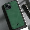 thumbnail image 3 of Nalacover Case for iPhone 14,Slim Luxury Premium PU Leather Non-Slip Grip Shockproof Bumper Anti-Scratch [ with Tempered Glass Screen Protector ] Cases For iPhone 14, Darkgreen, 3 of 8