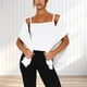 thumbnail image 1 of Camisola De Verano Y2K Summer Camisole Backless Women Crop Camis Lace Streetwear Tops (Blanco S) Ygjytge para Mujer Blanco T S, 1 of 7