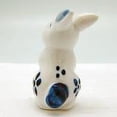 thumbnail image 2 of Ceramic Porcelain Delft Blue Rabbit, 2 of 2