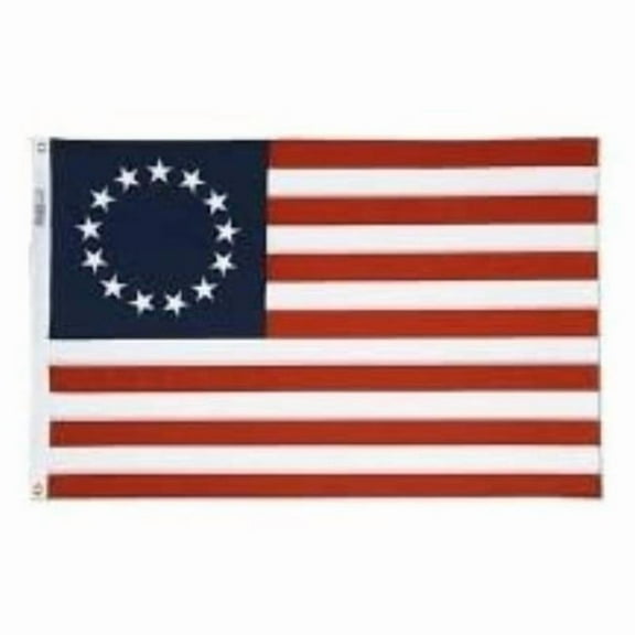Annin Flagmakers  Nylon Glo Betsy Ross Dyed Flag 3 x 5 ft.