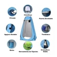 thumbnail image 3 of Vestidor Cambiador Portátil Tienda Campaña Azul, 3 of 5