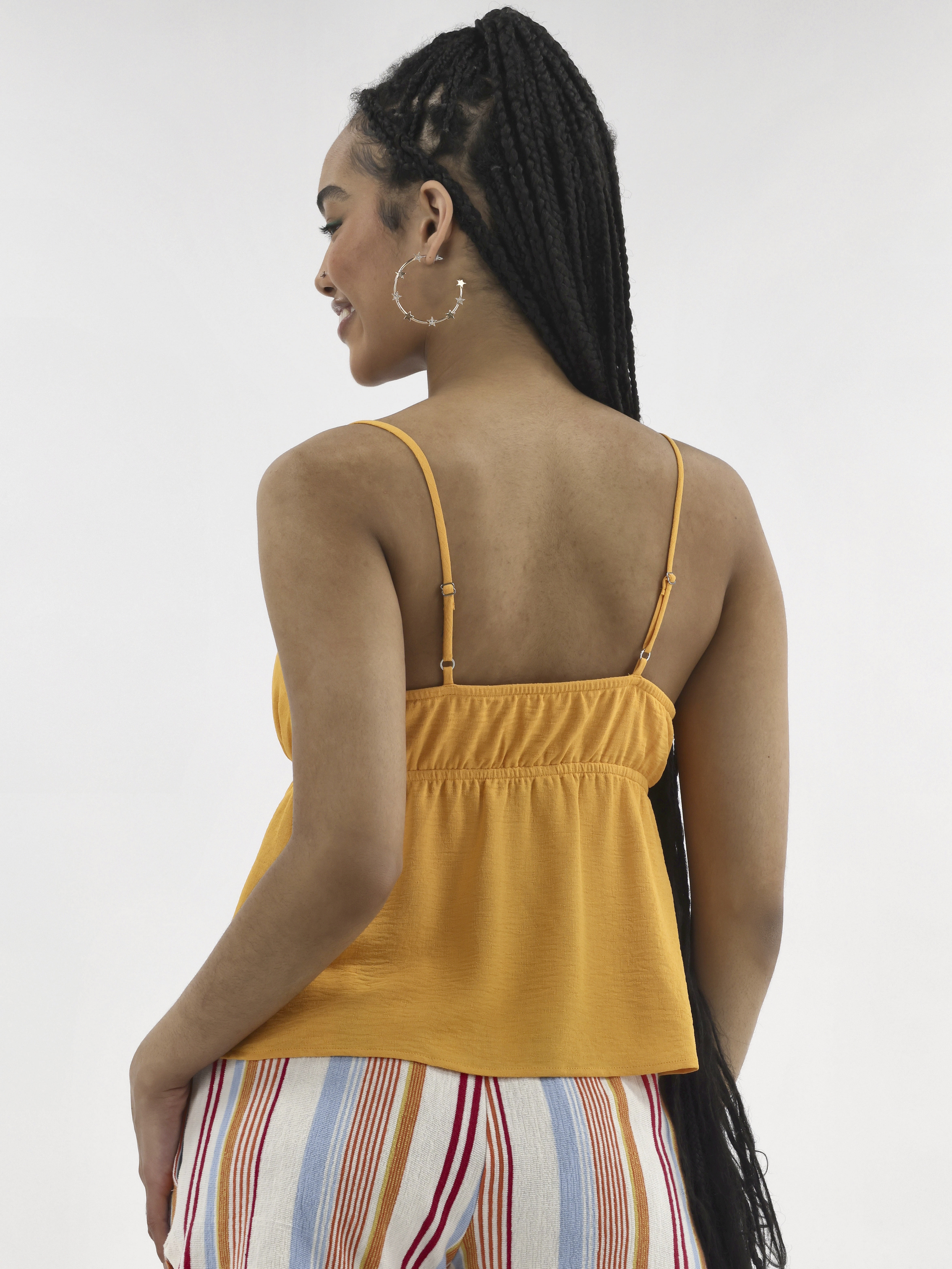 No Boundaries Babydoll Tank Top, Women's