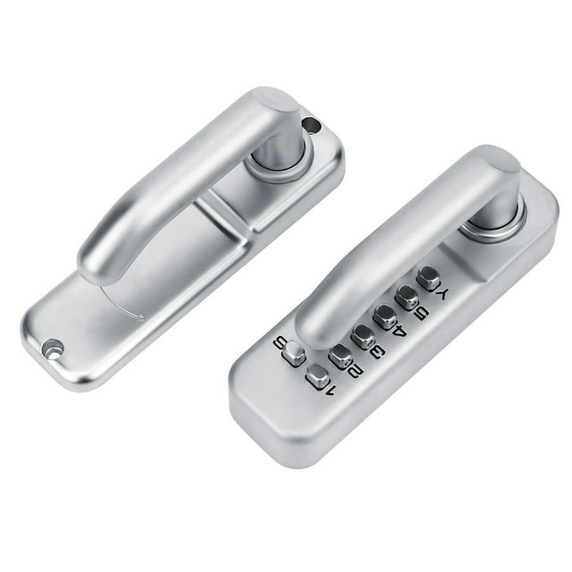 Peahefy Door Lock,Combination Lock,Waterproof Mechanical Combination Lock Office Door Password Coded Locks Gate Security