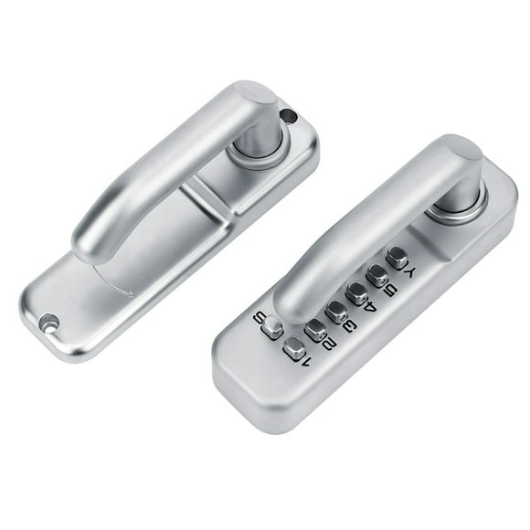 Peahefy Door Lock,Combination Lock,Waterproof Mechanical Combination Lock Office Door Password Coded Locks Gate Security