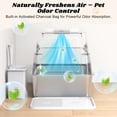thumbnail image 6 of Premium Stainless Steel Litter Box With Lid for Big Cats Anti-Leakage Design, 6 of 7