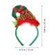 thumbnail image 3 of 2 diademas navideñas con plumas para el pelo, decoración para fiestas infantiles., 3 of 7