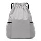 thumbnail image 1 of Mochila con bolsillo con cordón para hombre y mujer, mochila de gran capacidad con cordón para fitness y baloncesto, 1 of 5