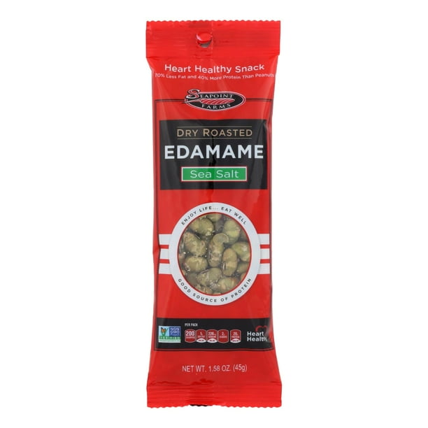Seapoint Farms Edamame Dry Roasted Lightly Salted 1.58 oz Case