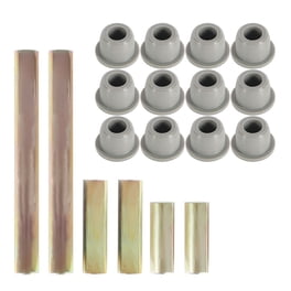Front End Bushing Repair Kit For Club Car Precedent Golf Carts (2004-Up) - Includes 12 Bushings, Sleeves, Rolled Sleeves - Fits Gas & Electric Models