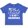 thumbnail image 3 of Inktastic My Best Friend is My Grandma with Hearts Boys or Girls Toddler T-Shirt, 3 of 5