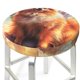 thumbnail image 3 of Balery Cute Cloud Pomeranian Fundas de asiento para taburete de bar redondo de tela de terciopelo ajustables que protegen de arañazos y manchas para sillas de 14 a 17 pulgadas.-12 inch, 3 of 7