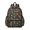 Mushroom and Cone-1, variant on Mushroom and Cone Black Pattern Backpack for School, Cute School Bag with Adjustable Shoulder Straps and Padded Back, 13.4"x11"x4.7"