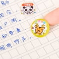 thumbnail image 3 of 10 Sheets Commend Stickers Mini Lovely Removable PVC Sticker for Praise Labels Cartoon Kindergarten Decorations Reward Decals Using Welldone, 3 of 9