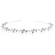 thumbnail image 1 of Wedding Bridal Rhinestone and Pearl Decorated Tiara / Hair Barrettes / Hairband / Hair Loop (Sliver), 1 of 3