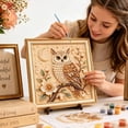 thumbnail image 4 of Luckky Hummingbird Pearl Art DIY Kit,Framed Elegant Bird and Flower Diamond Painting Kit,Pearl Diamond Art Supplies for Adult Beginners and Enthusiasts,Handmade Gift & Home Wall Decoration, 4 of 5