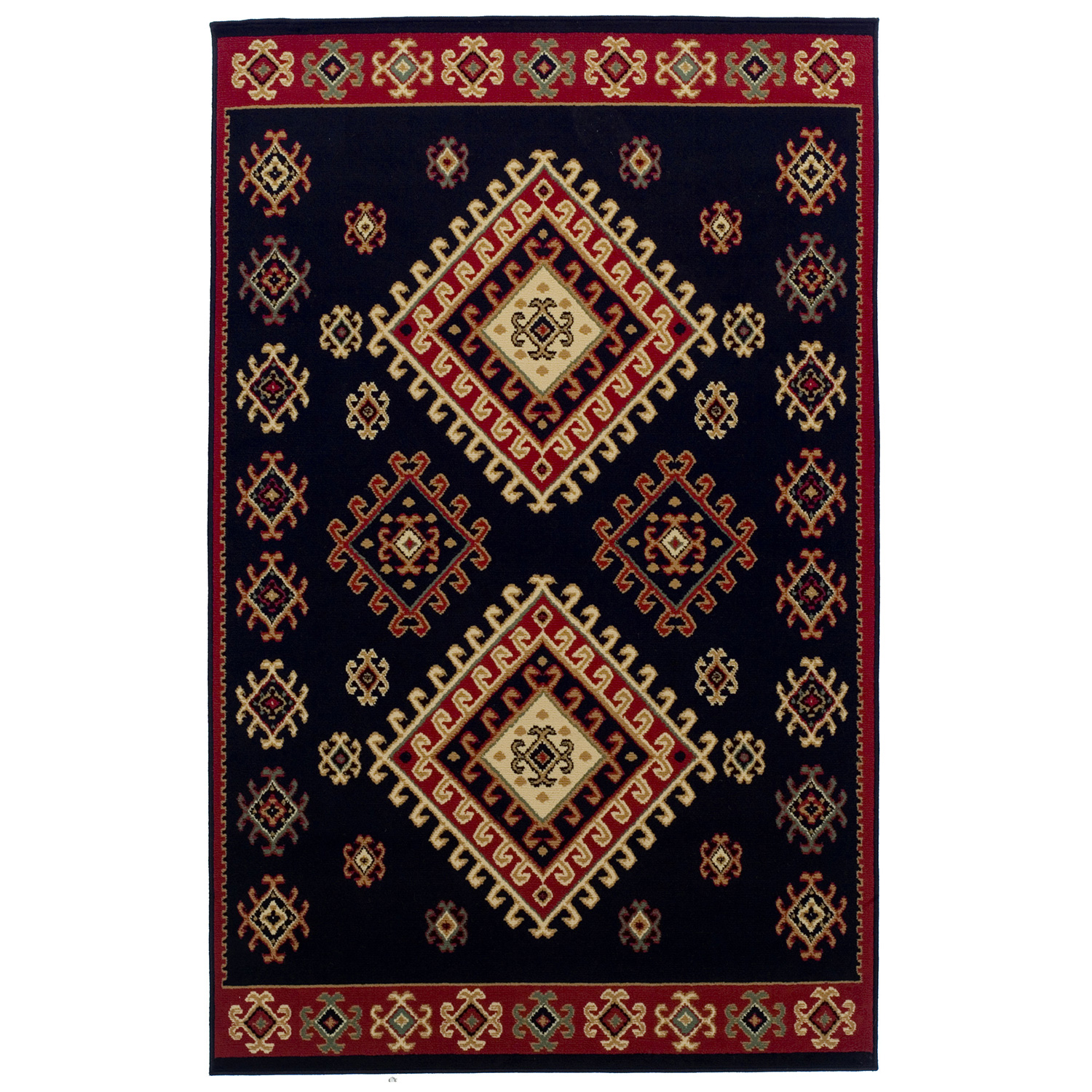 Traditional Santa Fe Area Rug Collection